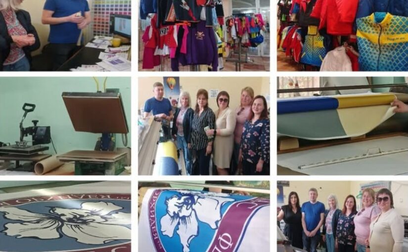 Відвідали поліграфічне підприємство “БІзнес сувеніри”