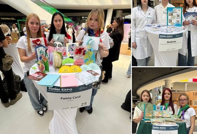 Наприкінці квітня три міні компанії МВПУПІТ відвідали ярмарку Junior Achievement Ukraine!