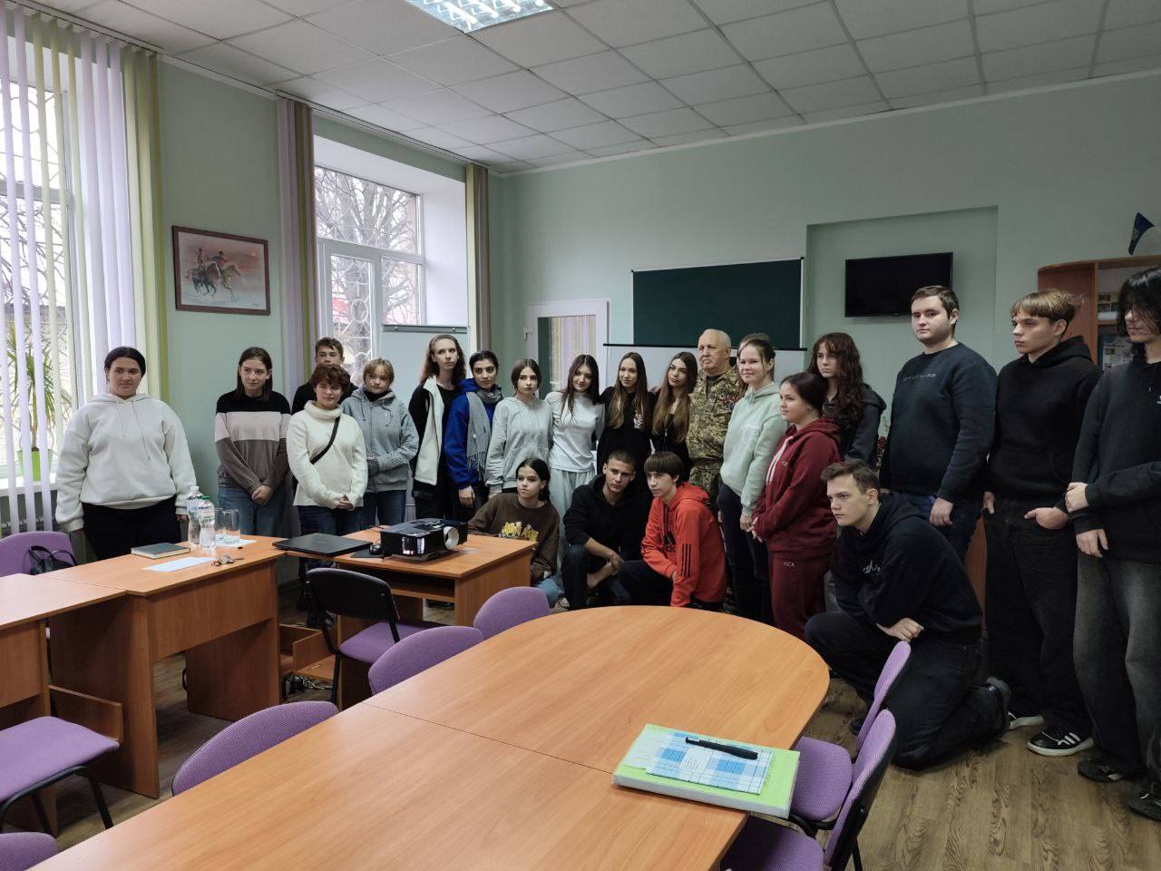 Зустрічі з ветеранами виховують у молоді Гідність та жагу Свободи