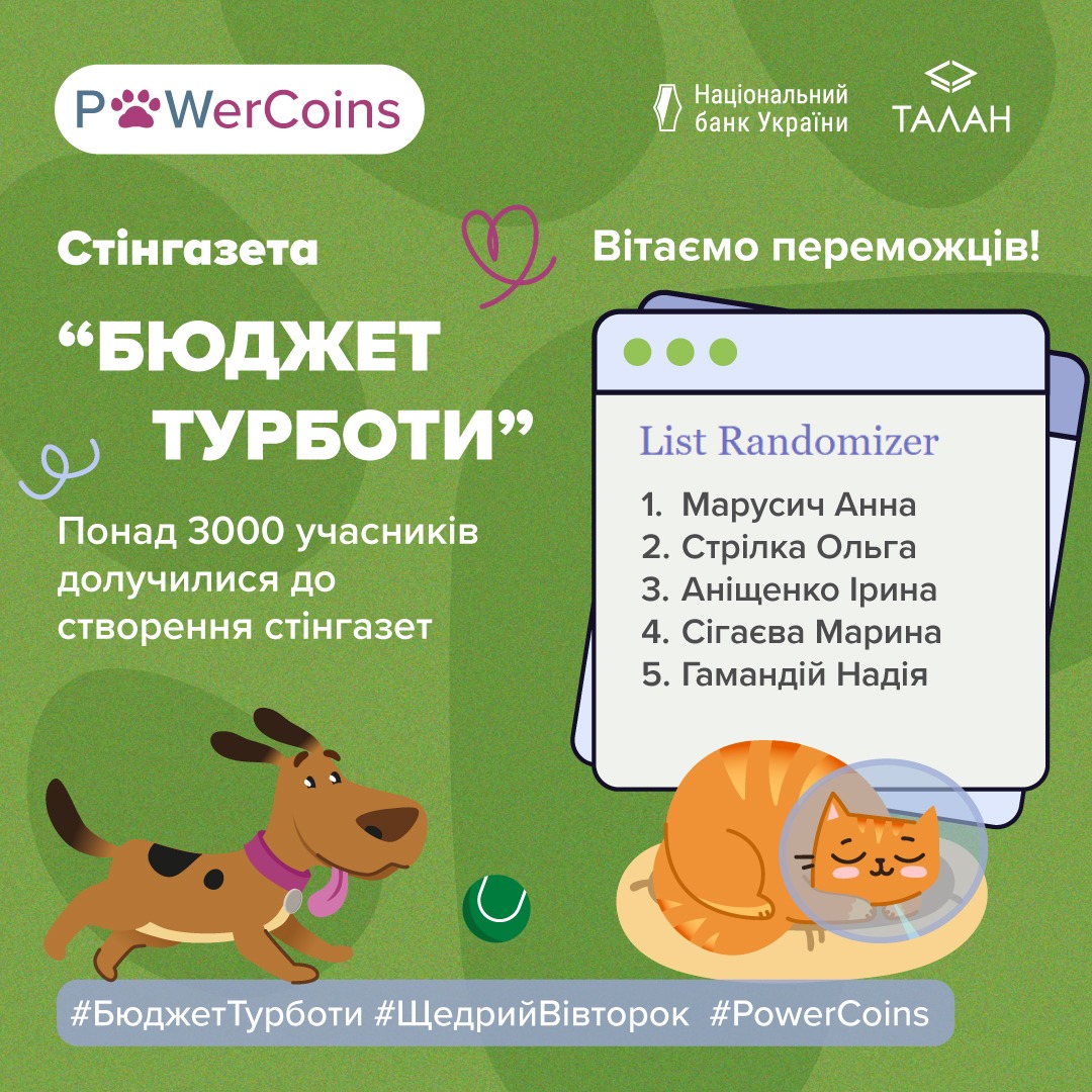 Результати творчого заходу Стінгазета «Бюджет турботи»