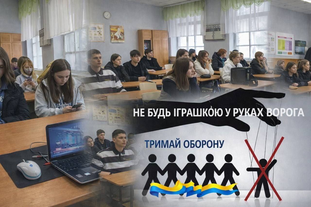 Не будь іграшкою в руках ворога – Тримай оборону!