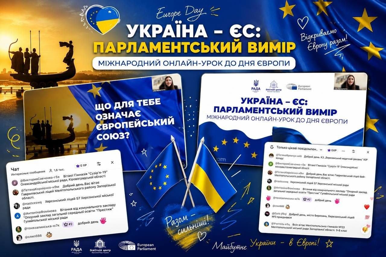 У межах відзначення Дня Європи студенти долучилися до масштабного просвітницького онлайн-заходу
